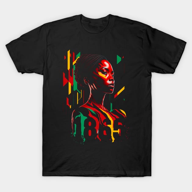 juneteeth - emancipation of enslaved African Americans 06/19 T-Shirt by design-lab-berlin